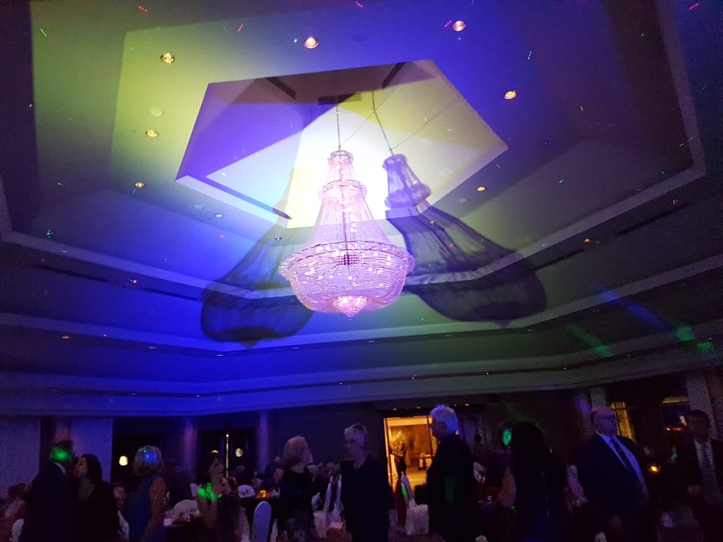 Éclairage du Lustre Centrale Effet éclairage plafond