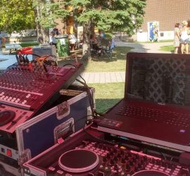 Party ensoleillé tout en musique