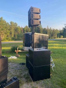 Systeme de son pour spectacle